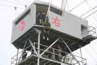 109年暑戰營-傘訓戰鬥營高塔課程體驗